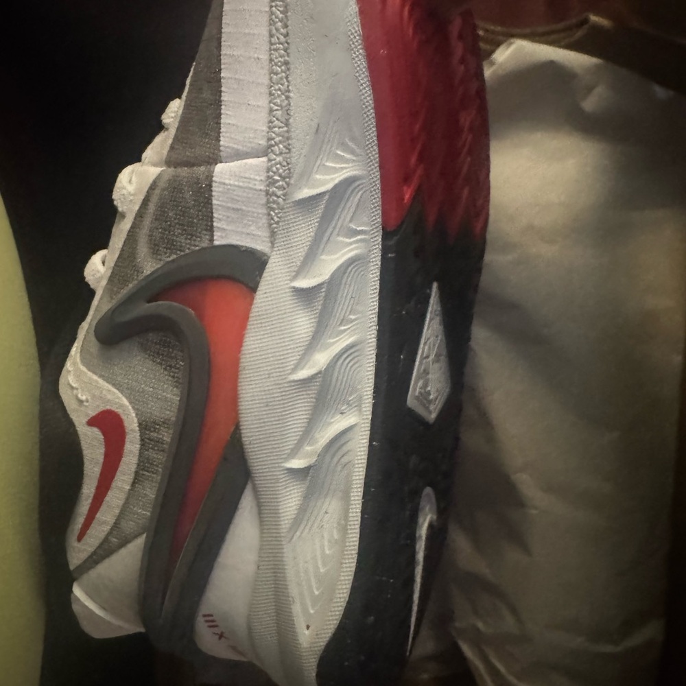 Nike Kyrie 8 Dynamic Red and Gray Sneakers 7C
